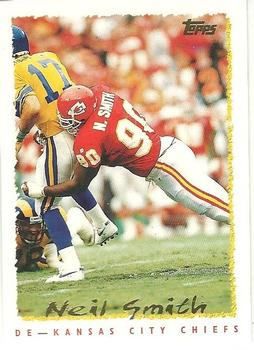 Neil Smith Kansas City Chiefs 1995 Topps NFL #210